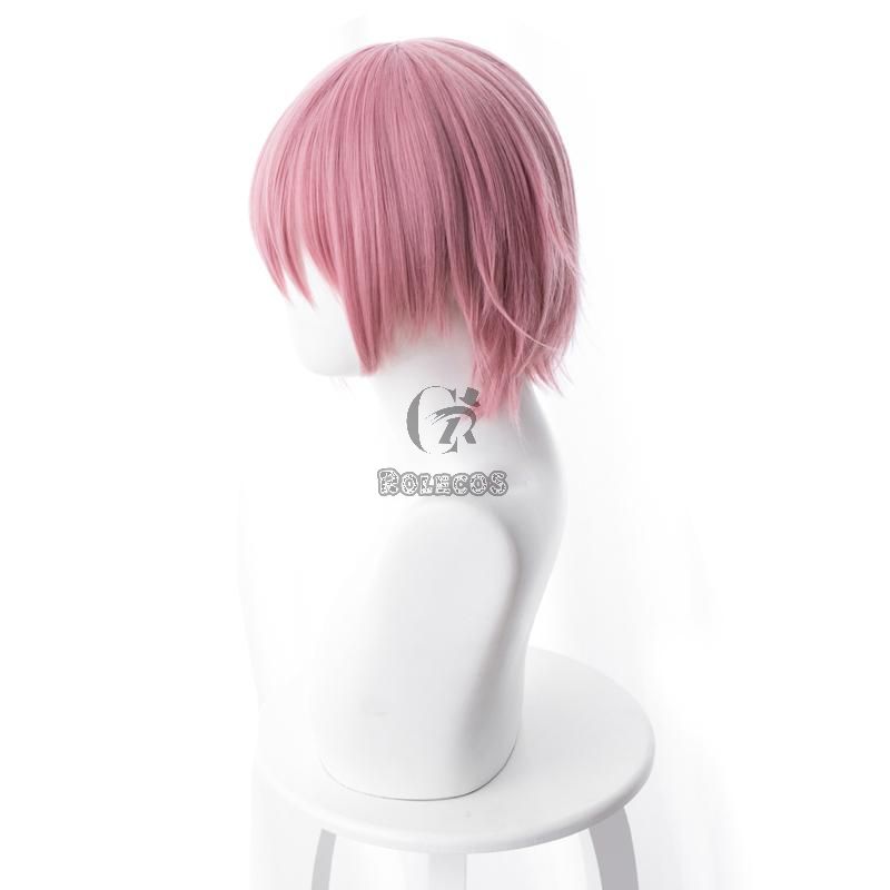 Gotoubun no Hanayome Nakano Ichika Purple Pink Short Cosplay Wigs
