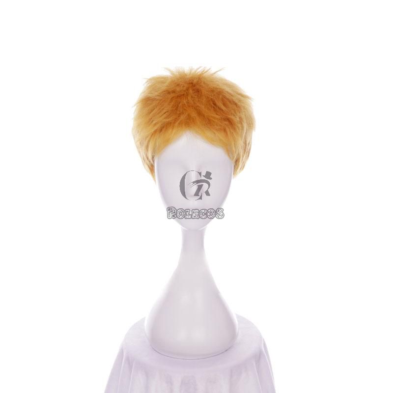 Haikyū!! Kei Tsukishima Orange Short Cosplay Wigs