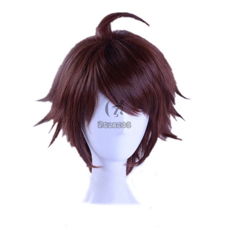 Haikyuu!! Tooru Oikawa Aobajōsai High School Volleyball Club Brown Short Cosplay wig
