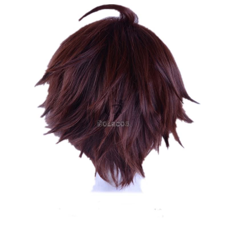 Haikyuu!! Tooru Oikawa Aobajōsai High School Volleyball Club Brown Short Cosplay wig