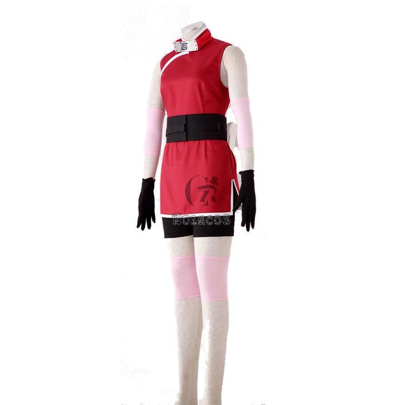 Haruno Sakura Ninja Cosplay Costume