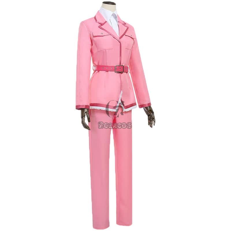 Hataraku Saibou Cells At Work Anime Saibou Eosinophils Pink Uniform Cosplay Costume
