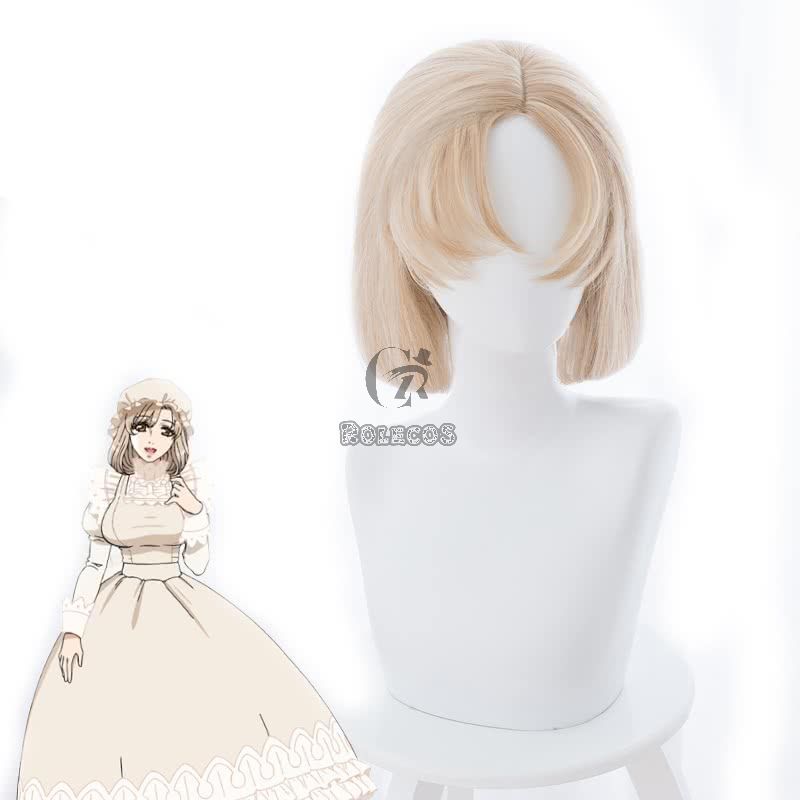 Hataraku Saibou Cells At Work Macrophage Long Blonde Cosplay Wigs