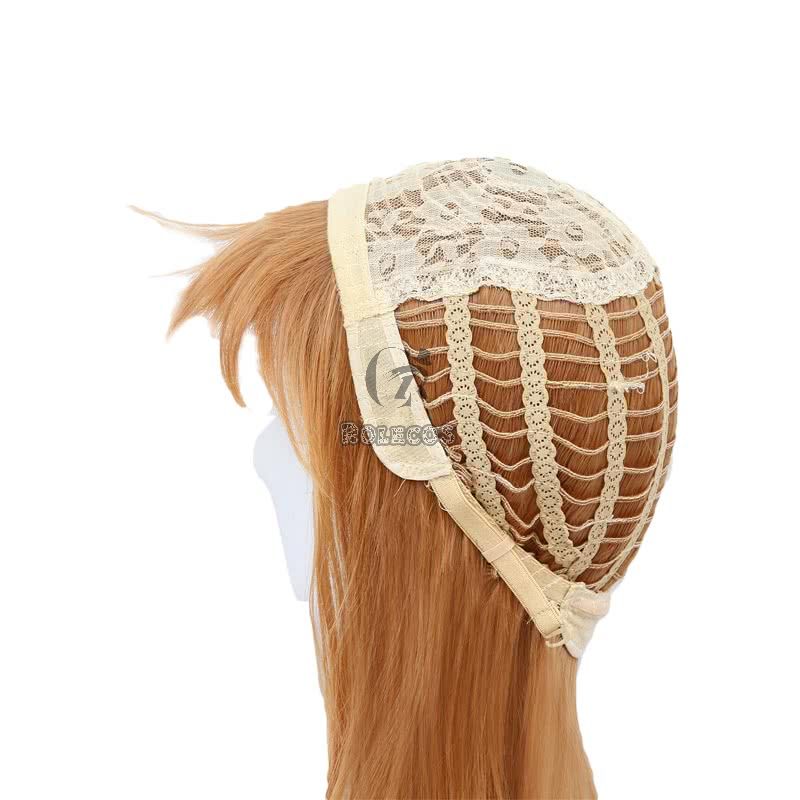 Hataraku Saibou Cells At Work Platelet Long Straight Flaxen Cosplay Wigs