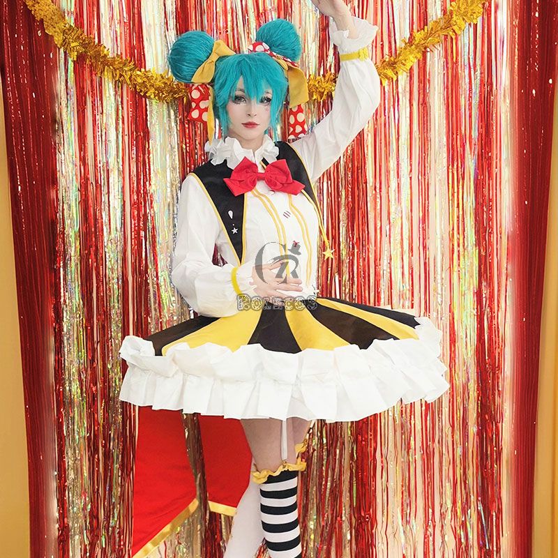 Hatsune Miku Circus Ballerina Cosplay Costume Halloween Costume