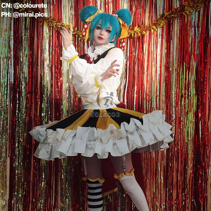 Hatsune Miku Circus Ballerina Cosplay Costume Halloween Costume