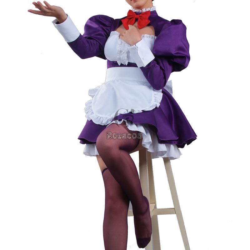 High Rise Invasion Maid fuku Kamen Cosplay Costume