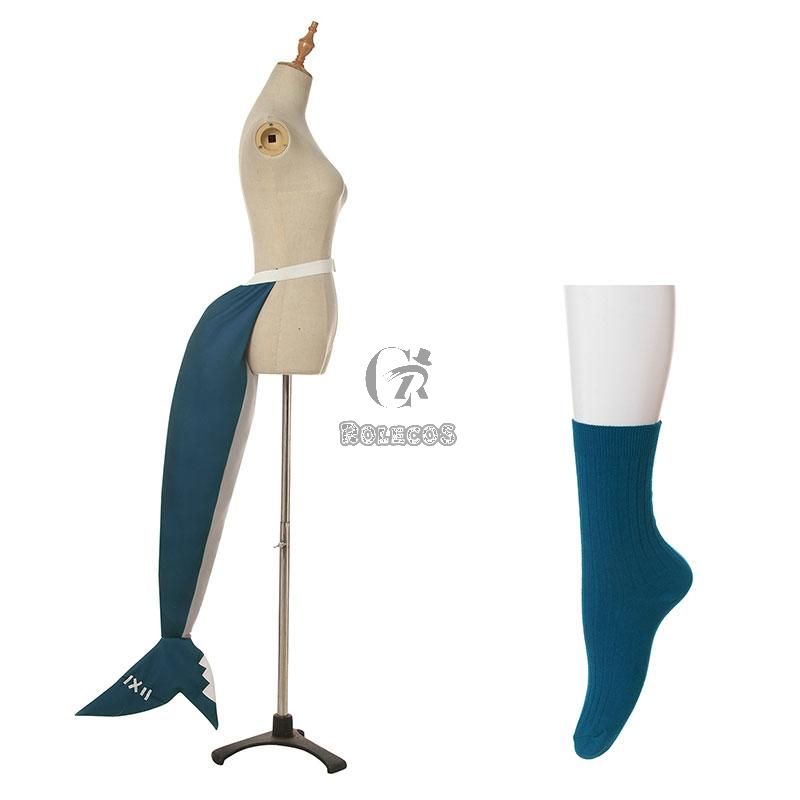Hololive English Vtuber Gawr Gura Cosplay Costume