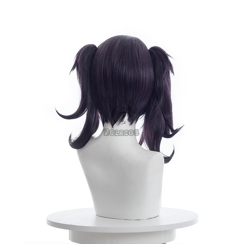 Hololive NEEDY GIRL OVERDOSE Ame-chan Black Cosplay Wigs