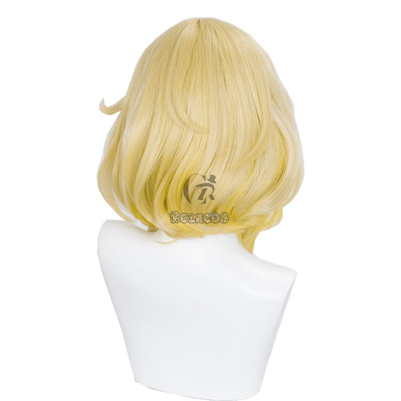 Honkai Star Rail Aglaea Blonde Cosplay Wig