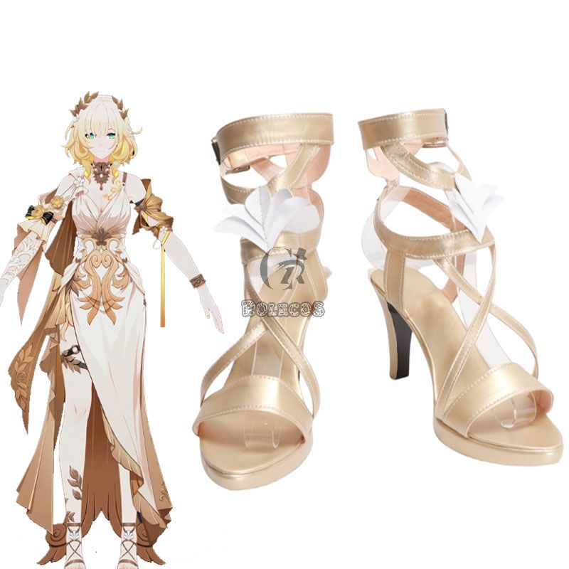 Honkai Star Rail Aglaea Cosplay Shoes