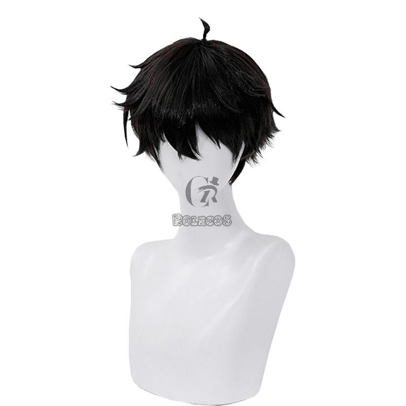 Honkai: Star Rail Danheng Short Black Cosplay Wigs