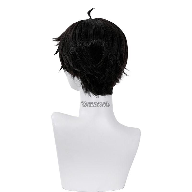 Honkai: Star Rail Danheng Short Black Cosplay Wigs