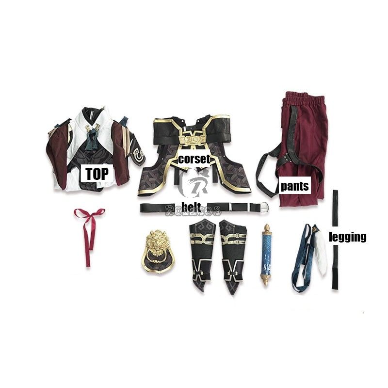 Honkai Star Rail Jing Yuan Cosplay Costume