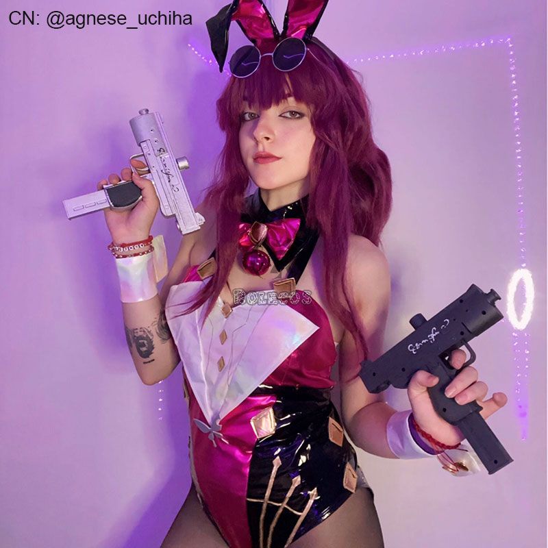 Honkai Star Rail Kafka Fanart Bunny Girl Cosplay Costume