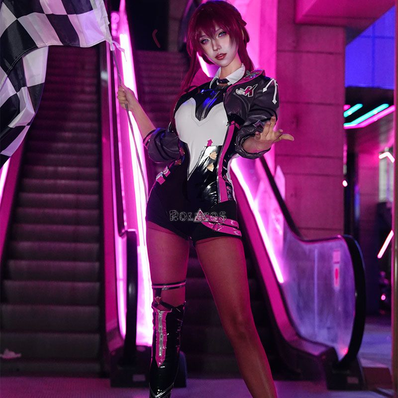 Honkai Star Rail Kafka Racing Suit Cosplay Costume
