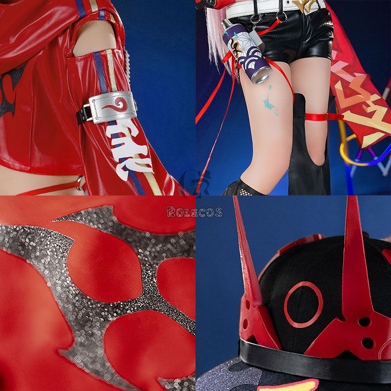 Honkai Star Rail Rappa Cosplay Costume