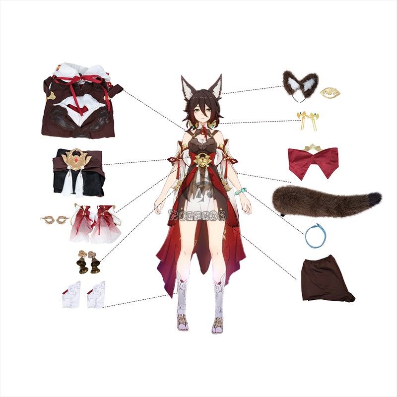 Honkai Star Rail Tingyun Cosplay Costume