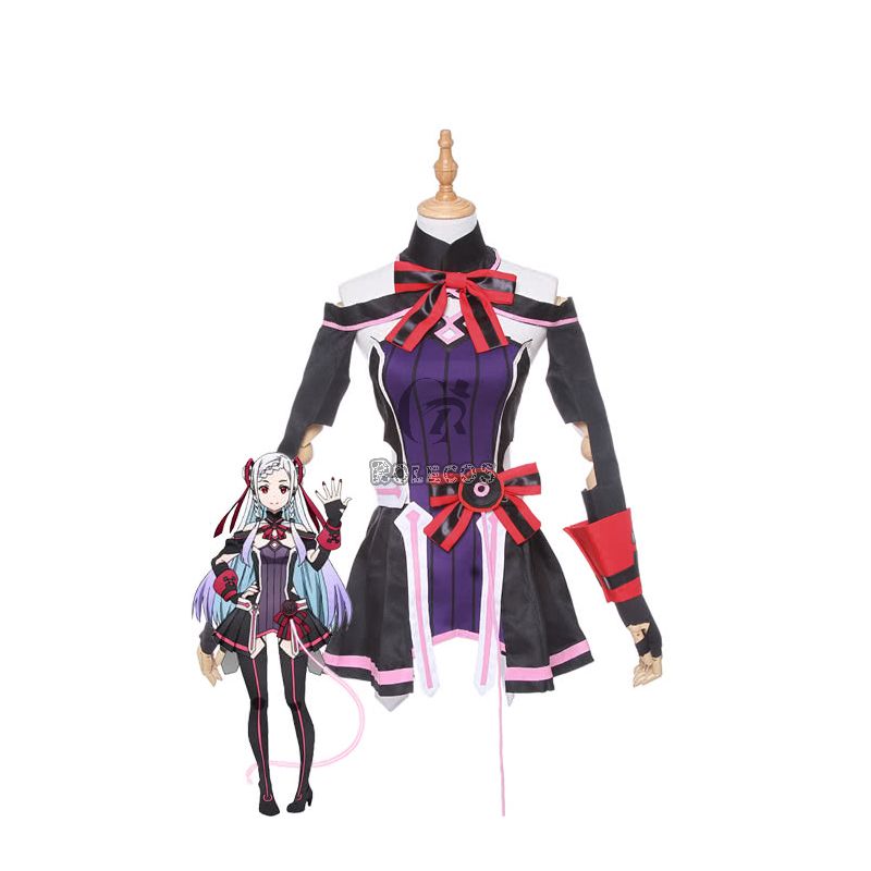 Japanese Anime Sword Art Online the Movie Ordina Scale Cosplay Costume Shigemura Yuuna Cosplay Costumes 