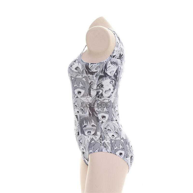 Japanese Girls Translucent Swimsuit Cosplay Costume