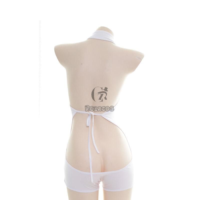 Japanese Hollow Sexy Underwear 2 Colors Cosplay Costume