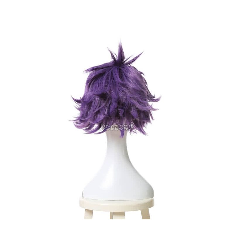 My Hero Academia Shinsou Hitoshi Short Purple Cosplay Wigs