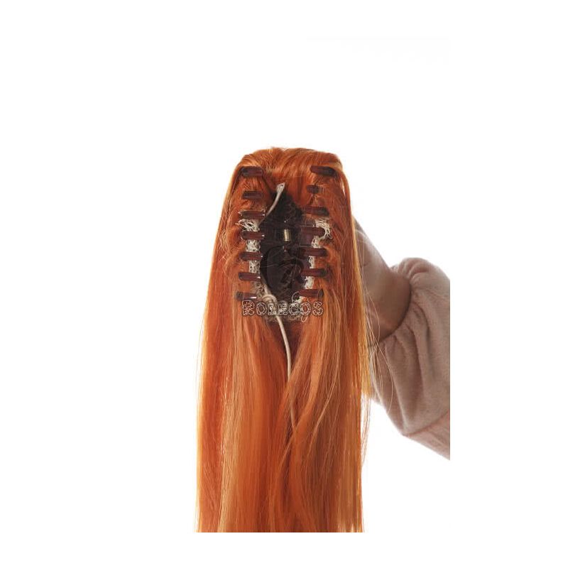 My Hero Academia Kendō Itsuka Long Orange Cosplay Wigs