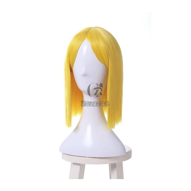 Land of the Lustrous Houseki no Kuni Yellow Diamond Short Yellow Synthetic Cosplay Wigs