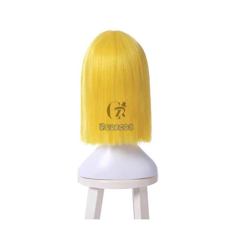 Land of the Lustrous Houseki no Kuni Yellow Diamond Short Yellow Synthetic Cosplay Wigs