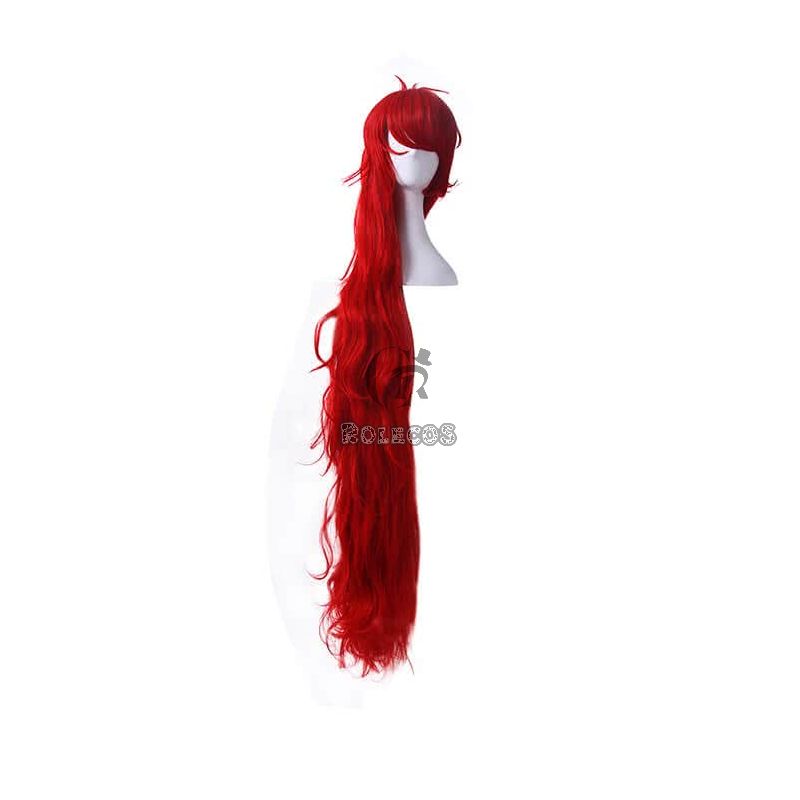 Land of the Lustrous Houseki no Kuni Padparadscha Long Red Cosplay Wigs