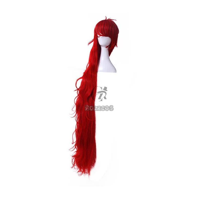 Land of the Lustrous Houseki no Kuni Padparadscha Long Red Cosplay Wigs