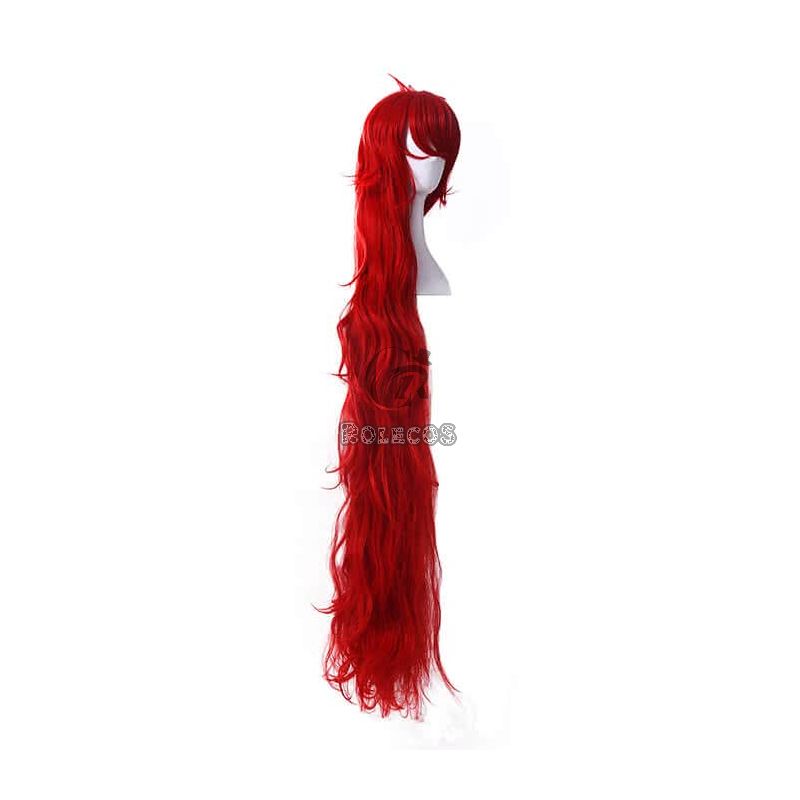 Land of the Lustrous Houseki no Kuni Padparadscha Long Red Cosplay Wigs