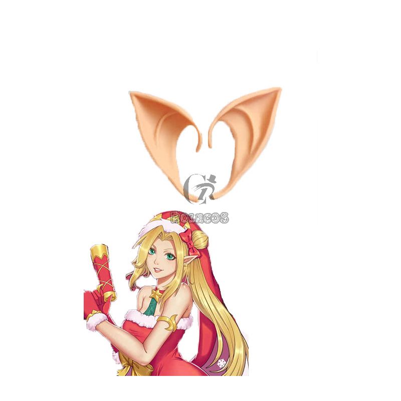 LOL Christmas Jinx Game Cosplay Ears