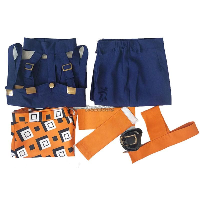 JoJo's Bizarre Adventure Narancia Ghirga Cosplay Costumes 