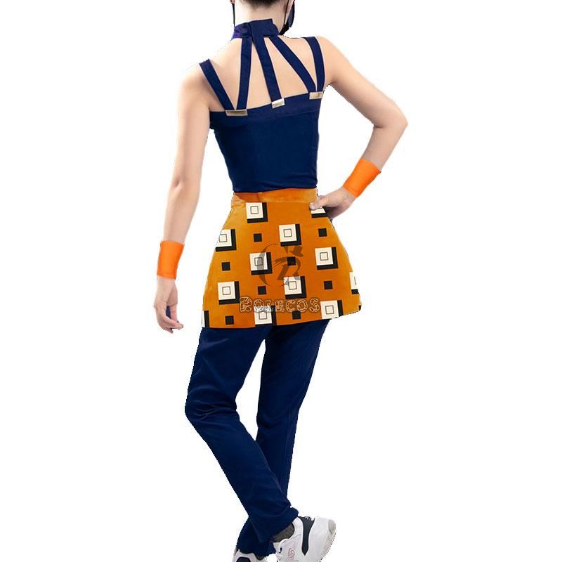 JoJo's Bizarre Adventure Narancia Ghirga Cosplay Costumes 