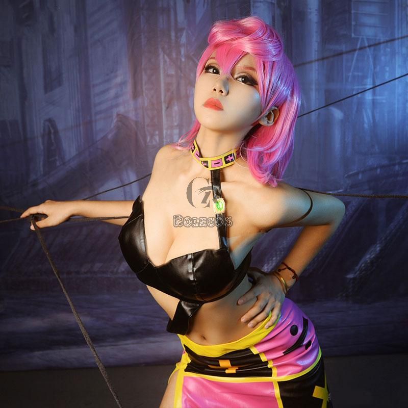 JoJo's Bizarre Adventure Trish Una Full Sets Cosplay Costume 