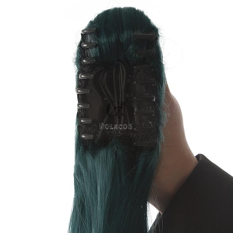 Jujutsu Kaisen Sorcery Fight Zenin Maki Green Ponytail Cosplay Wigs