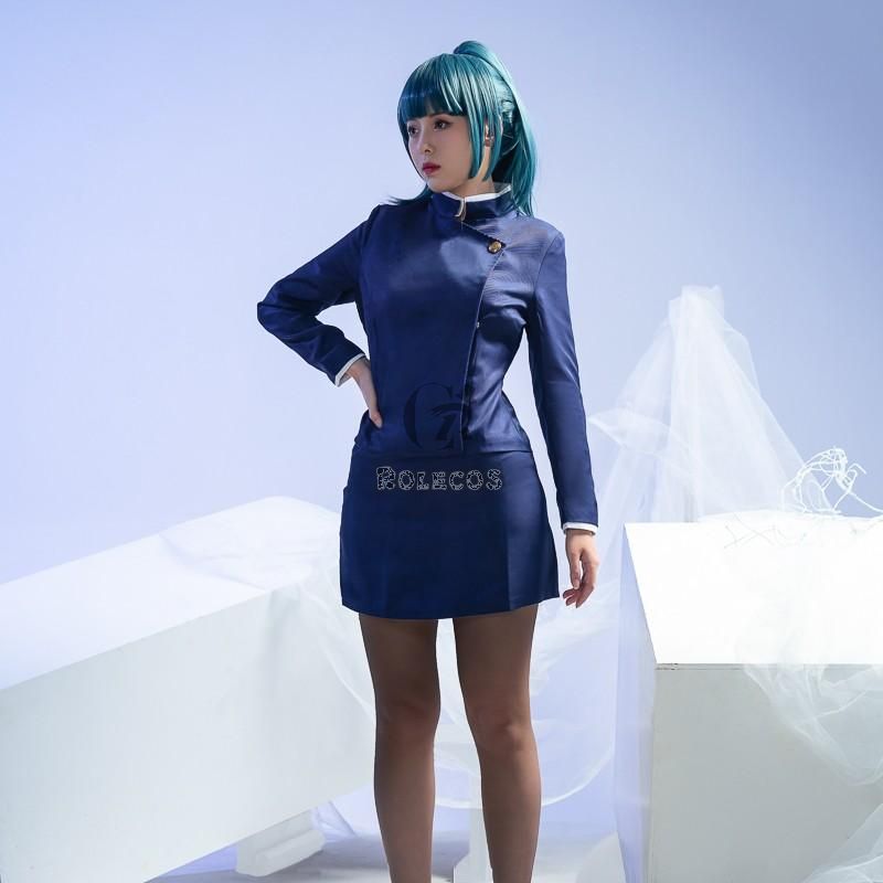Jujutsu Kaisen Sorcery Fight Zenin Maki Uniform Cosplay Costume