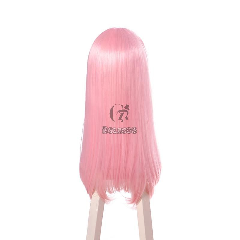 Kaguya-sama wa Kokurasetai Tensai-tachi no Renai Zunousen Chika Fujiwara Pink Long Cospaly Wigs 