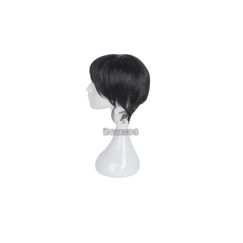 Kakegurui Kaede Manyuda Short Black Men Cosplay Wigs