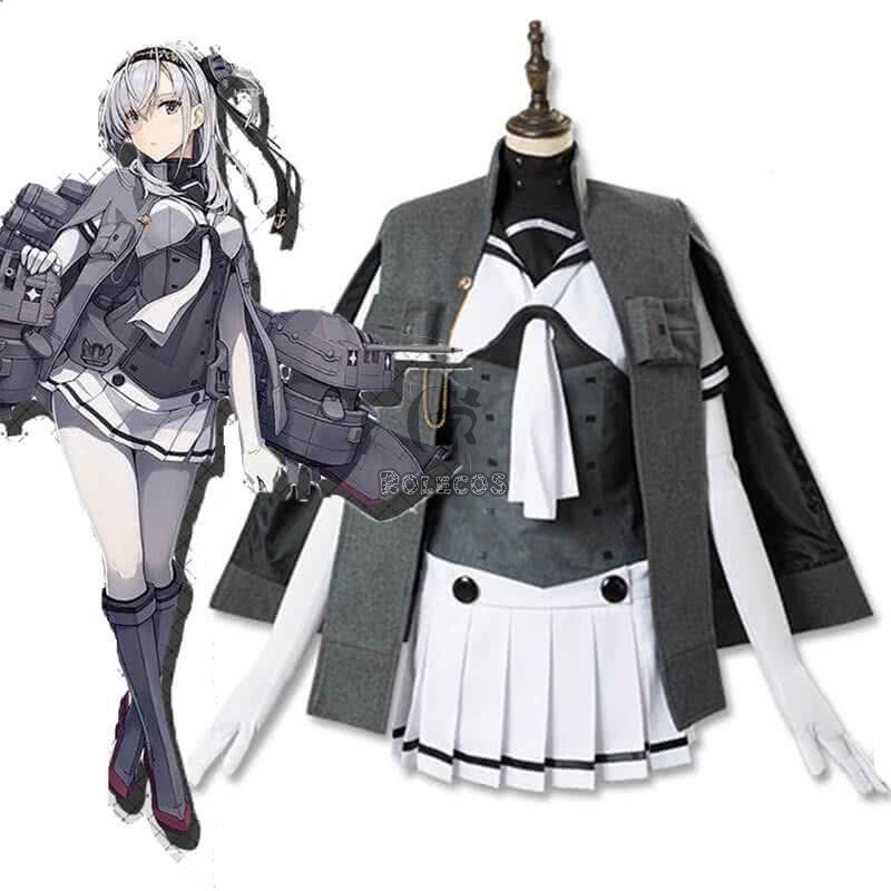 Kantai Collection Suzutsuki Game Cosplay Costumes