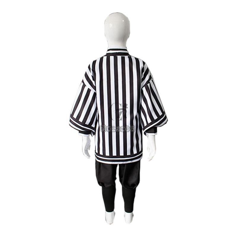 Kid Demon Slayer Iguro Obanai Uniform Cosplay Costume