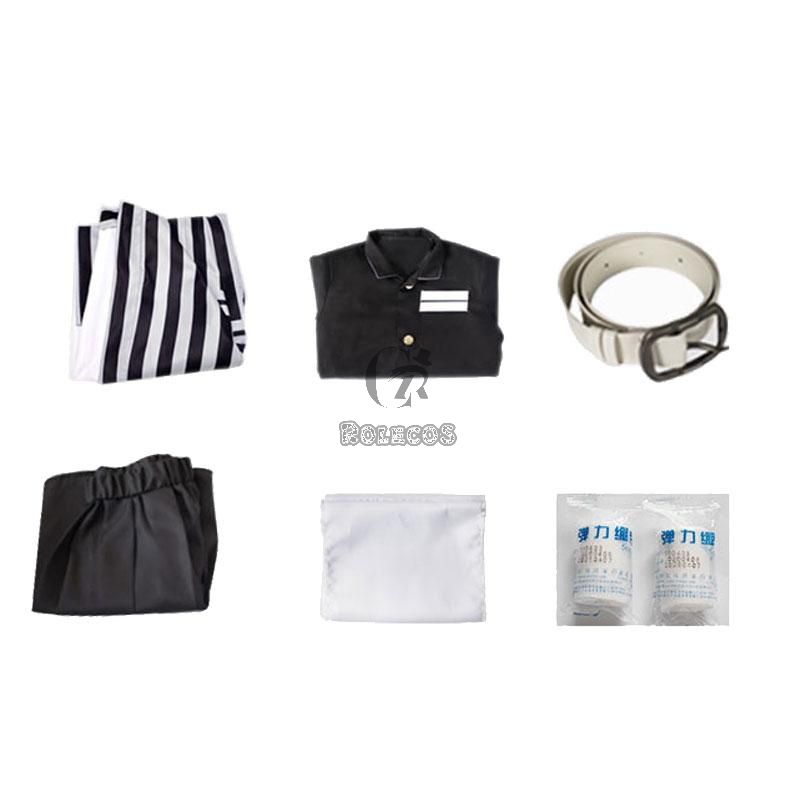 Kid Demon Slayer Iguro Obanai Uniform Cosplay Costume