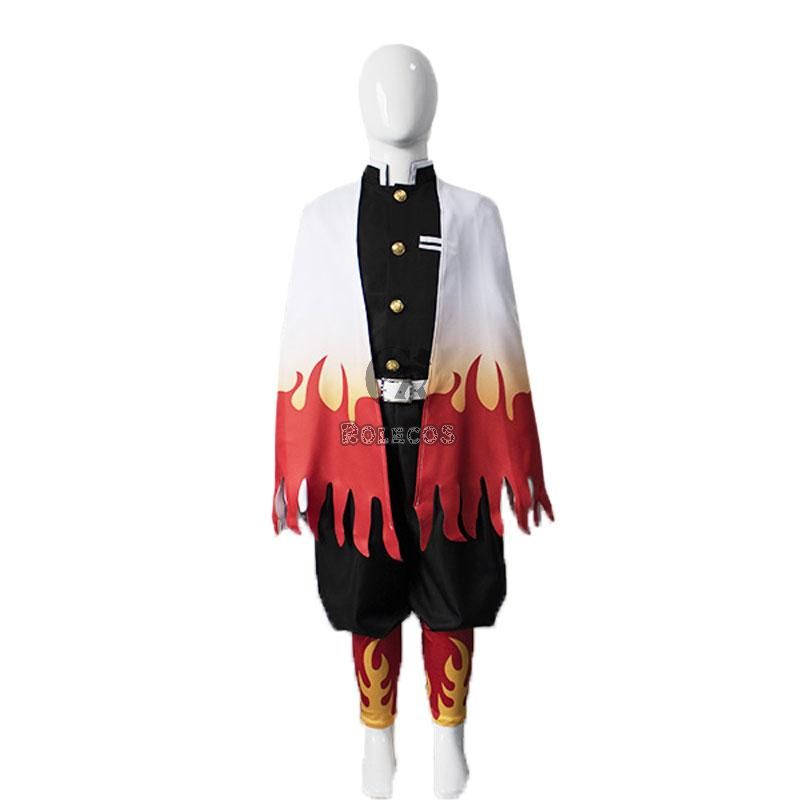 Kid Demon Slayer Rengoku Kyoujurou Uniform Cosplay Costume