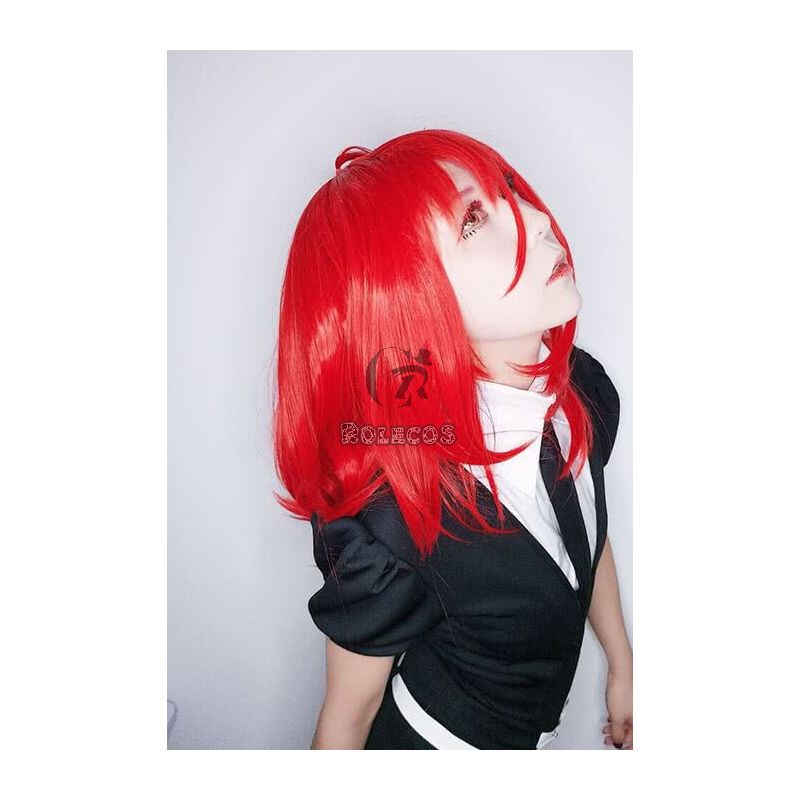 Land of the Lustrous Cinnabar Long Red Special Anime Cosplay Wigs