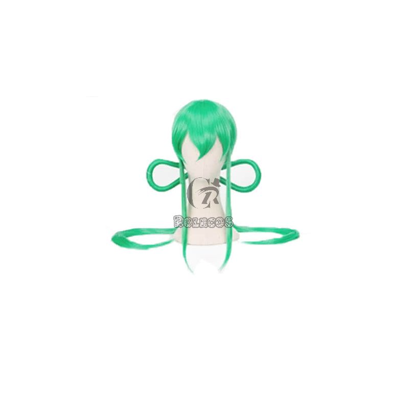 Land of the Lustrous Houseki no Kuni Jade Long Green Anime Cosplay Wigs
