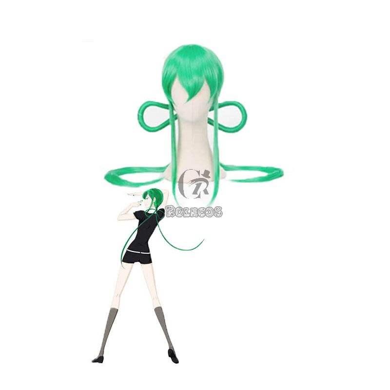 Land of the Lustrous Houseki no Kuni Jade Long Green Anime Cosplay Wigs