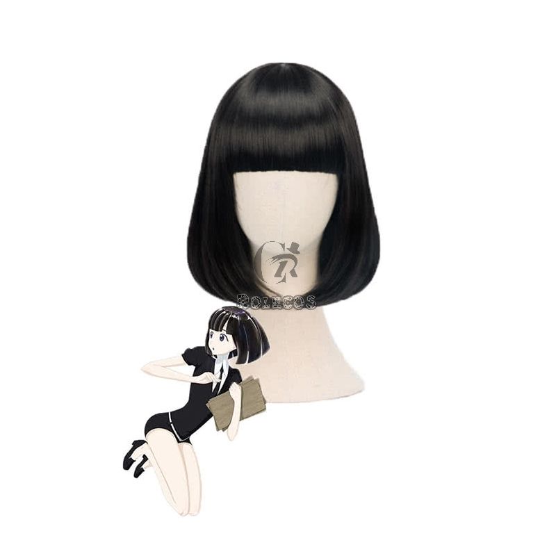 Land of the Lustrous Houseki no Kuni Obsidian Middle Black Cosplay Wigs