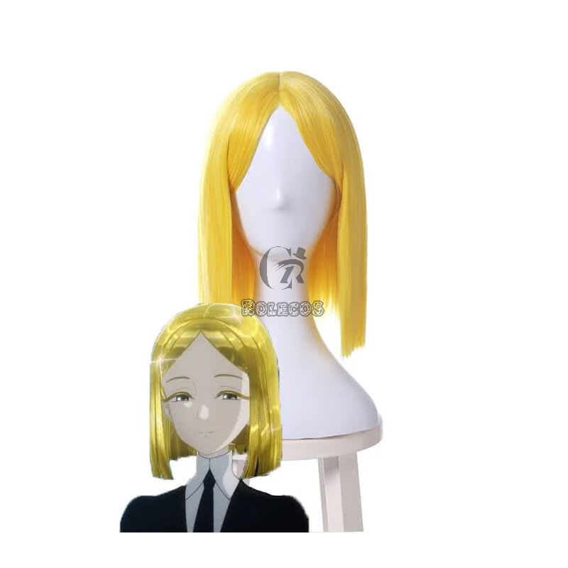 Land of the Lustrous Houseki no Kuni Yellow Diamond Short Yellow Synthetic Cosplay Wigs