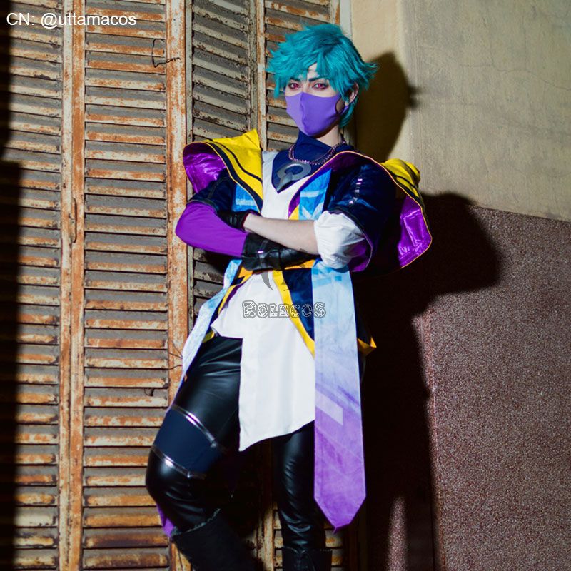 League of Legends LOL Heartsteel Aphelios Cosplay Costume Halloween Costume